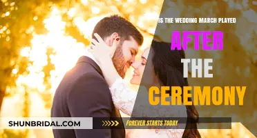 Wedding March Timing: Post-Ceremony Tradition or Misconception?
