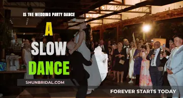 Is the Wedding Party Dance a Slow Dance? Exploring Traditions