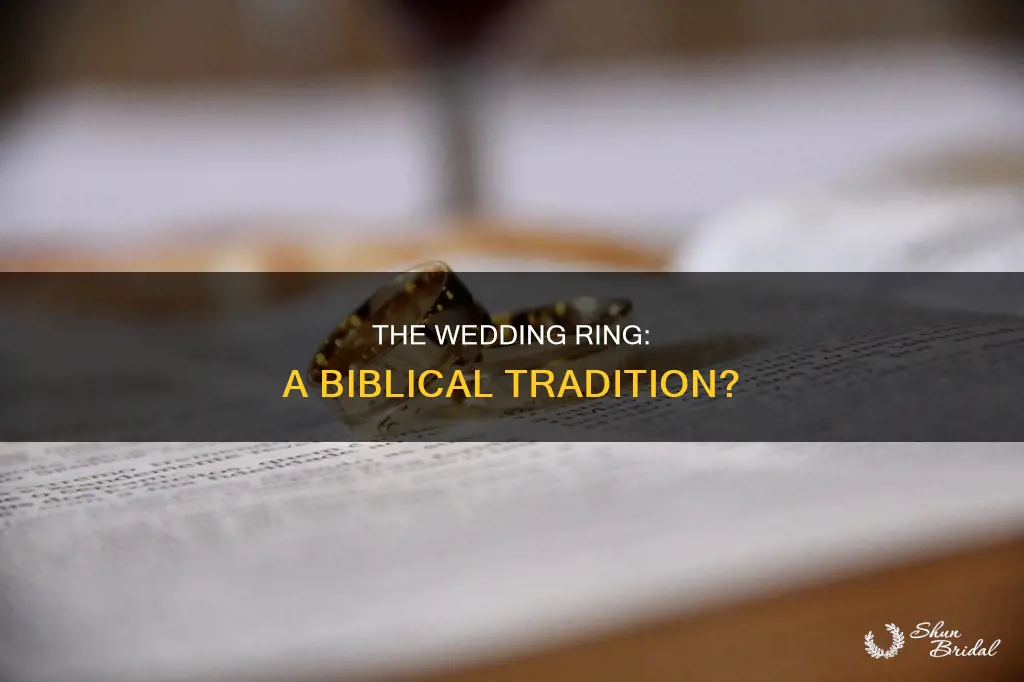 is the wedding ring biblical