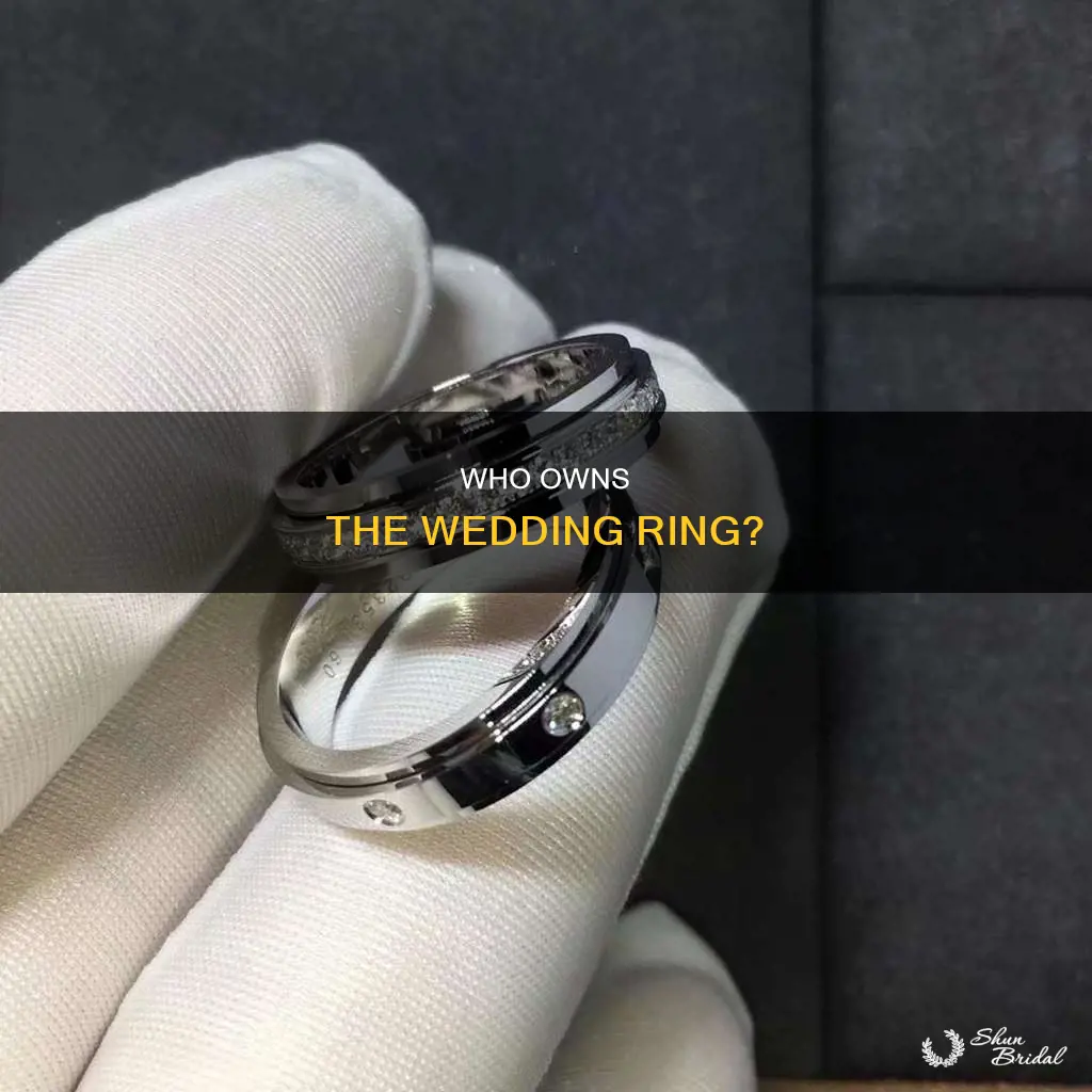 is the wedding ring marital property of a gift