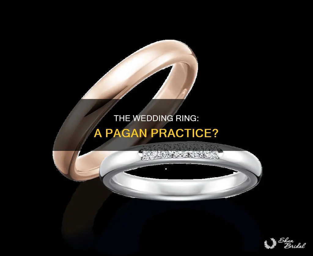 is the wedding ring pagan