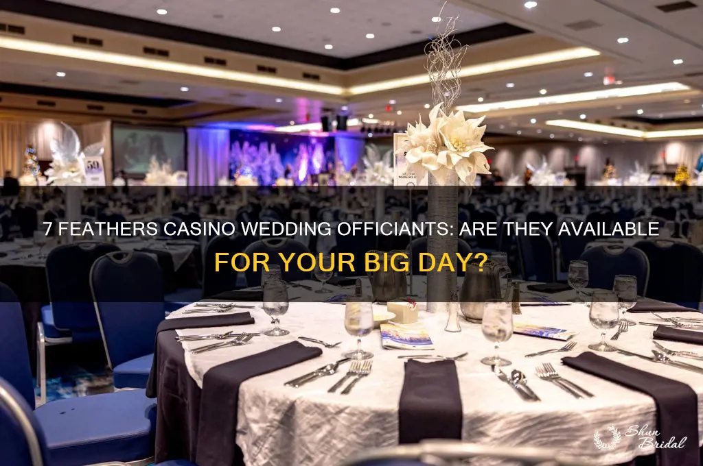 is their wedding officiants at 7 feathers casino