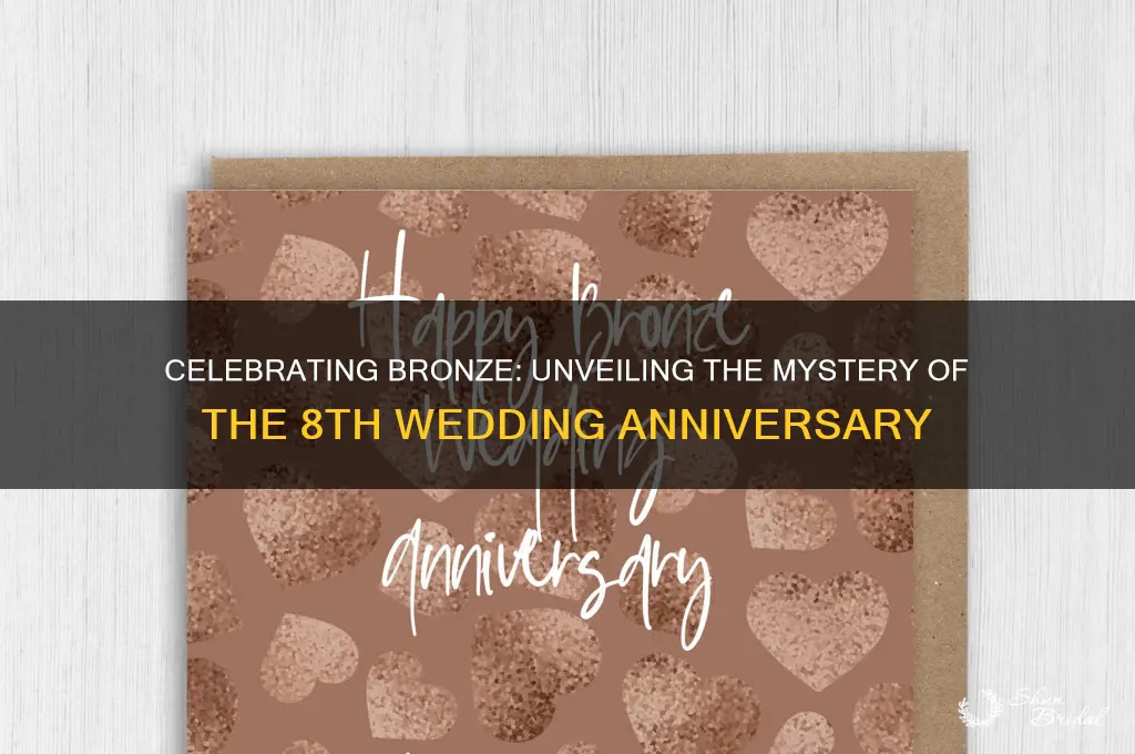 is there a bronze wedding anniversary
