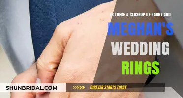Harry and Meghan's Wedding Rings: A Close-up View