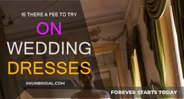 Trying on Wedding Dresses: What's the Cost?