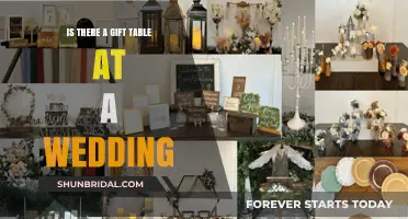 Wedding Gift Table Etiquette: Should You Include One at Your Reception?