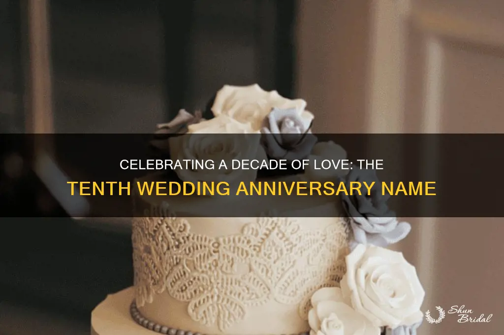 is there a name for your tenth wedding anniversary