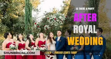 Royal Wedding Celebrations: Unveiling the Post-Ceremony Party Plans