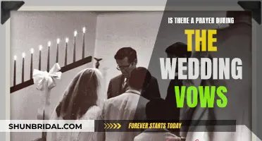 Wedding Prayer: Vows and Blessings