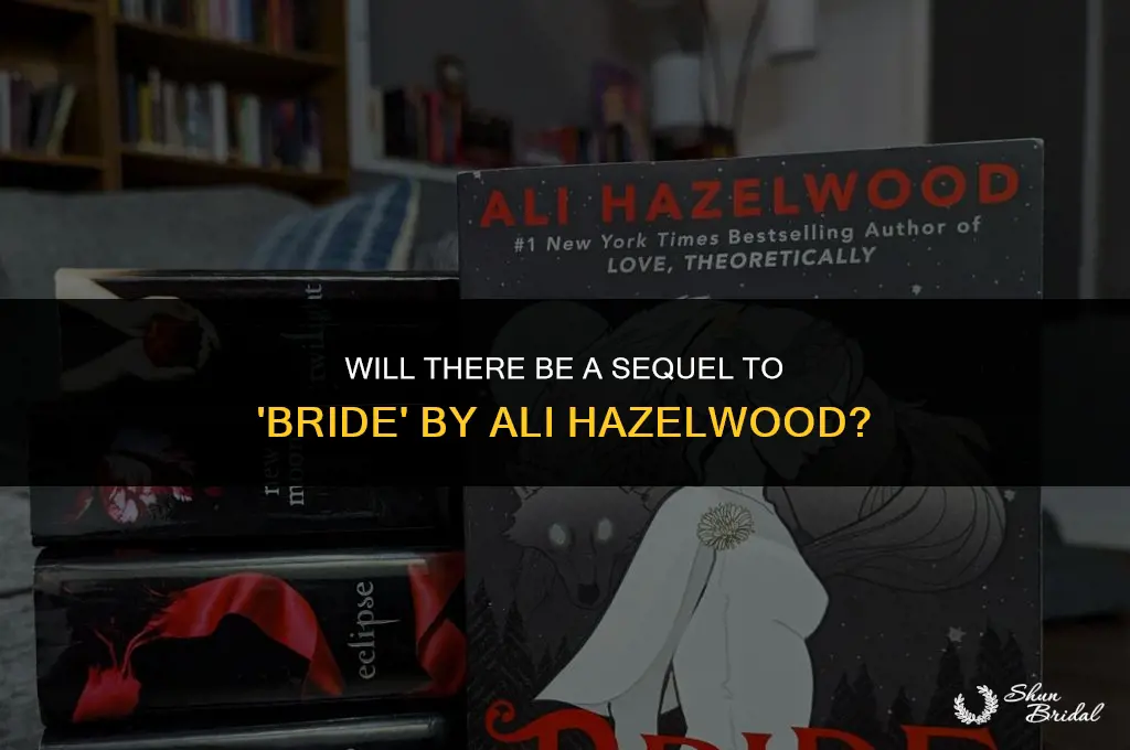 is there a sequel to bride by ali hazelwood