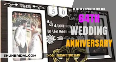 Celebrating 64 Years: Unique Gift Ideas for Your Wedding Anniversary