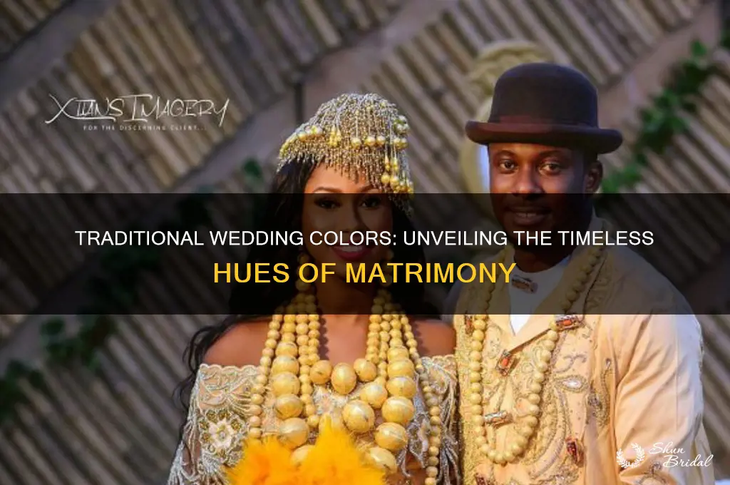is there a traditional color for wedding