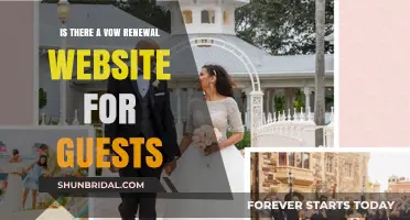 Vow Renewal Websites: A Guide for Guests to Celebrate Love