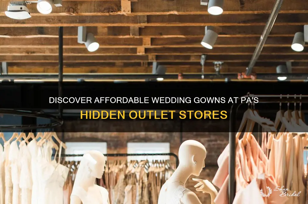 is there a wedding gown outlet in pa