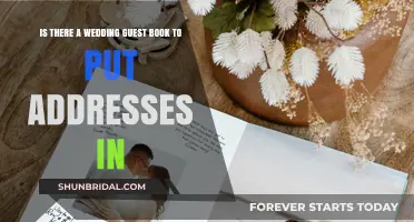 Guest Book Ideas for Wedding Address Collection