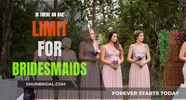 Who Can Be a Bridesmaid? Age Limits Debated