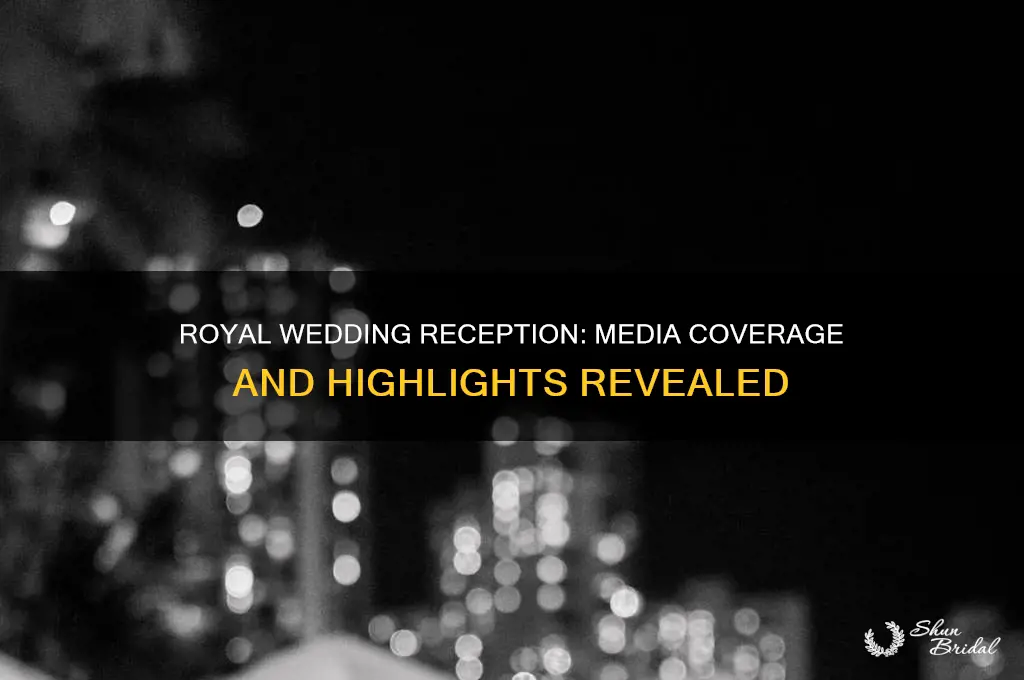 is there any coverage of the royal wedding reception
