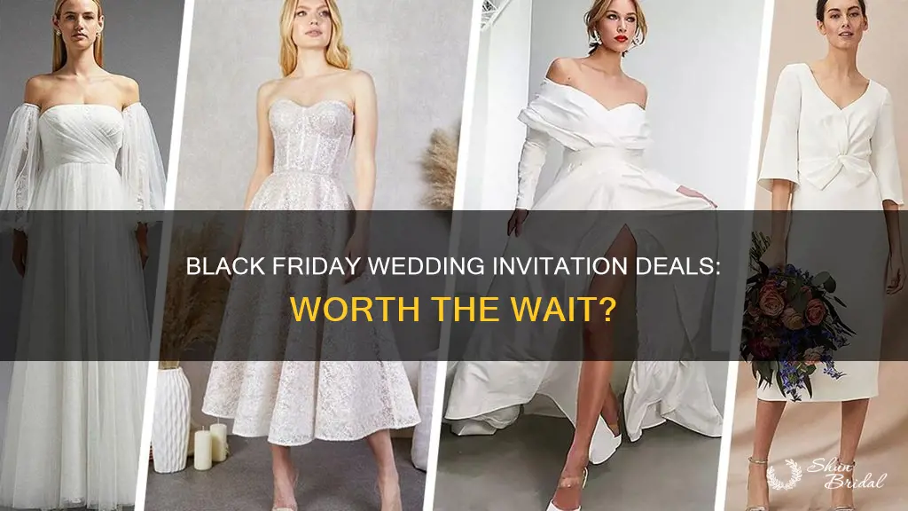 is there black friday sale on wedding invitation