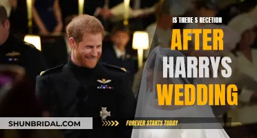 Harry's Wedding: The After-Party Details