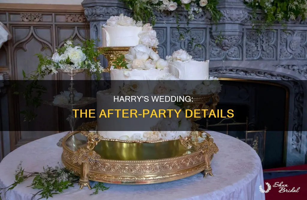 is there s recetion after harrys wedding