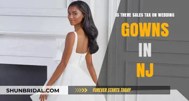 NJ Wedding Gown Sales Tax: What Brides Need to Know