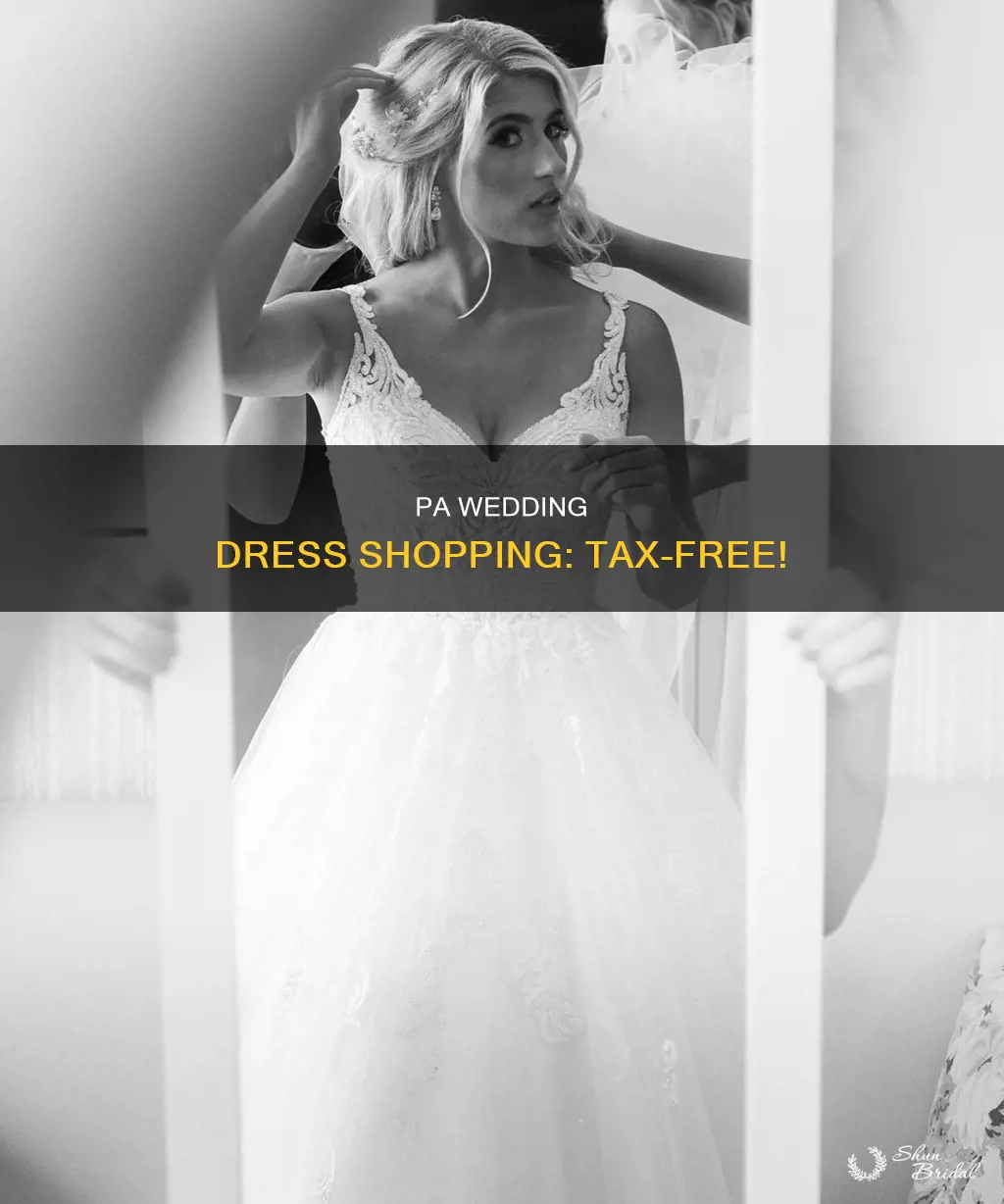 is there state tax in pa on wedding dresses