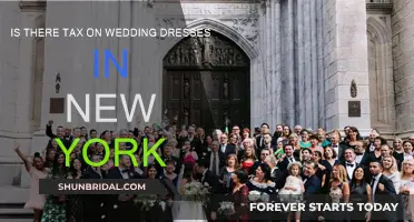 Wedding Dresses: Taxable in New York?