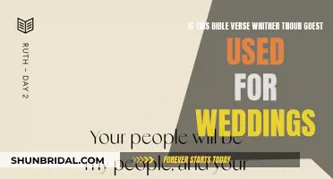 The Bible Verse Ruth 1:16 for Weddings: Explained