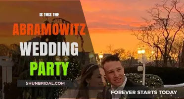 Is This the Abramowitz Wedding Party? Unveiling the Celebration