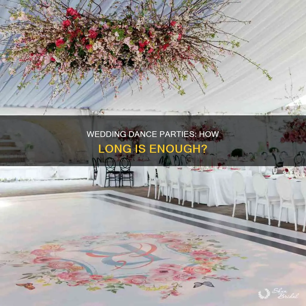 is three houes long enough to dance at a wedding
