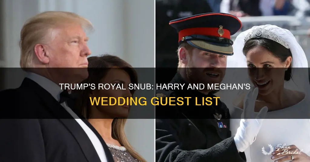 is trump invited to harry and meghan wedding