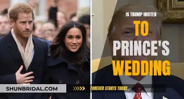 Prince's Wedding Guest List: Trump's Presence Confirmed?