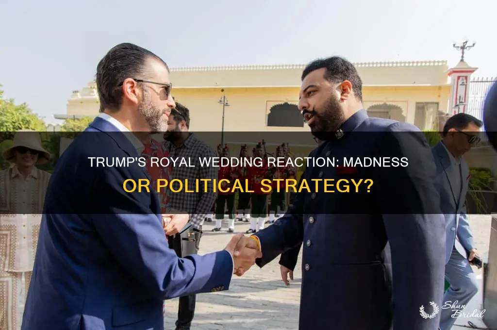is trump mad royal wedding