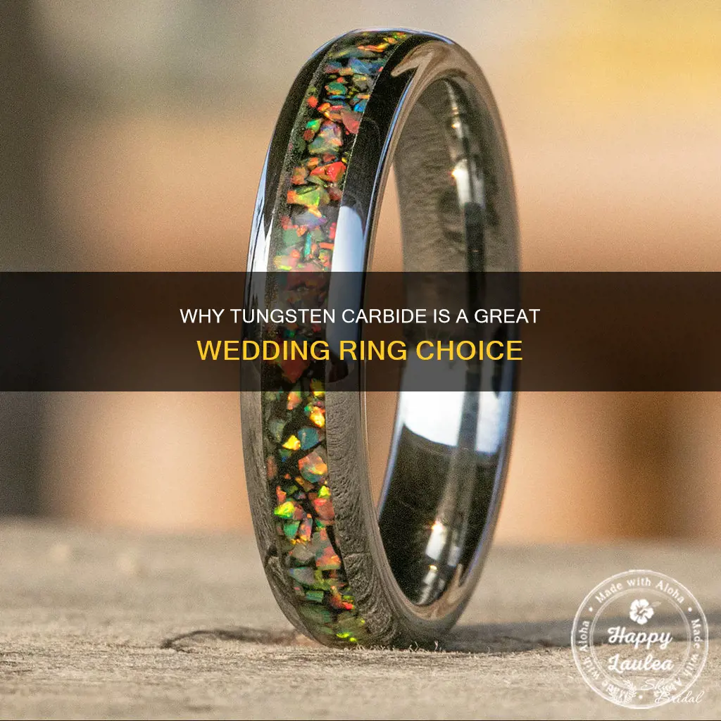 is tungsten carbide good for wedding rings