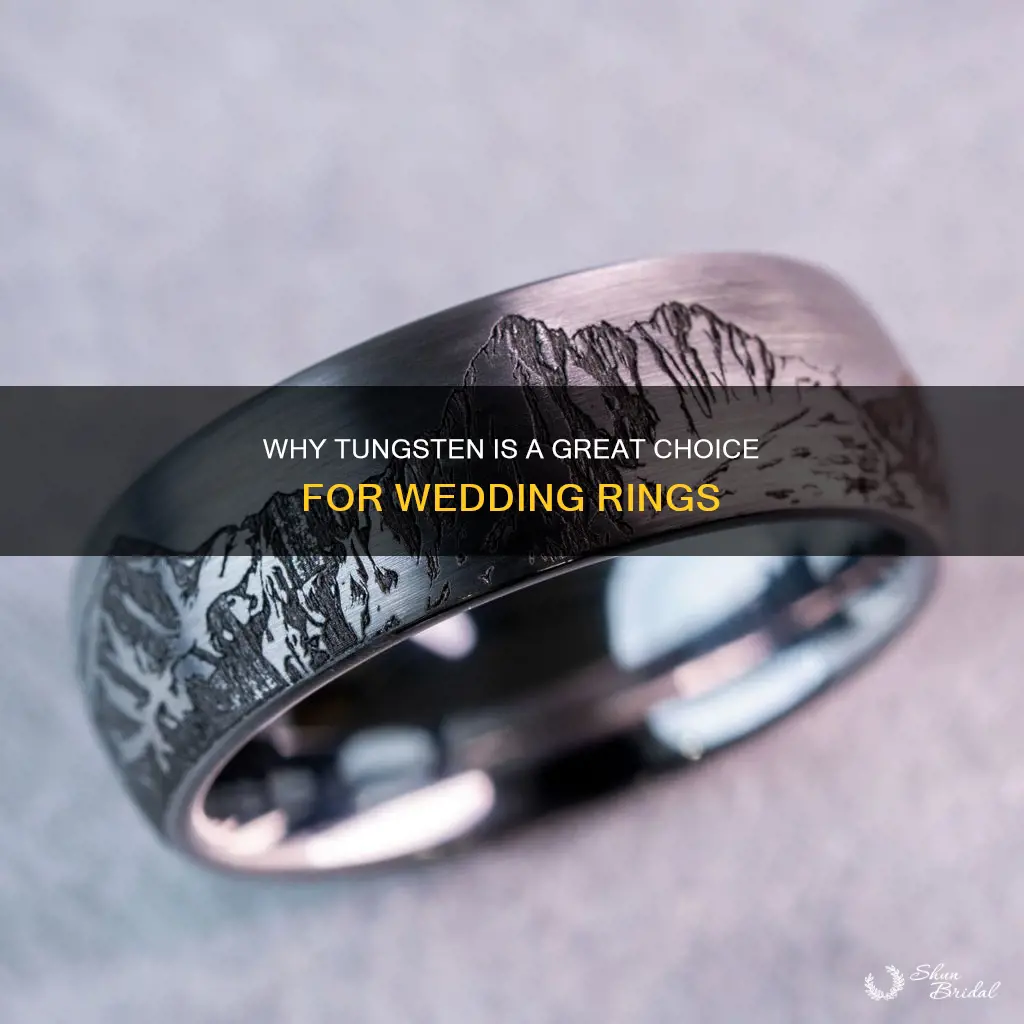 is tungsten good for wedding rings