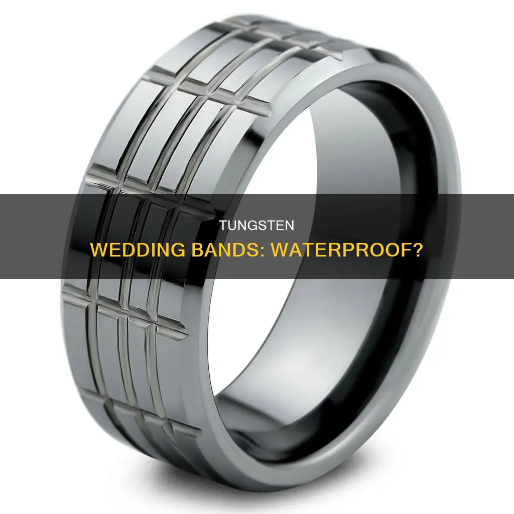 is tungsten wedding bands waterproof