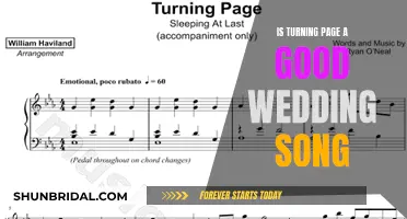 Turning Page: A Perfect Wedding Song?