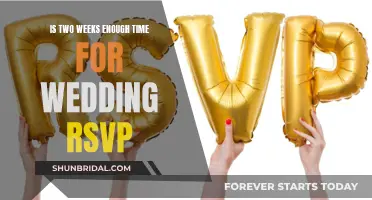 RSVP Woes: Two Weeks Enough for Wedding?