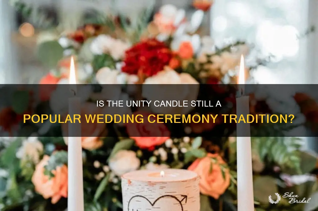 is unity candle still used in wedding ceremony