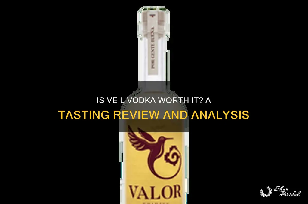 is veil vodka good