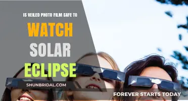 Is Veiled Photo Film Safe for Solar Eclipse Viewing?
