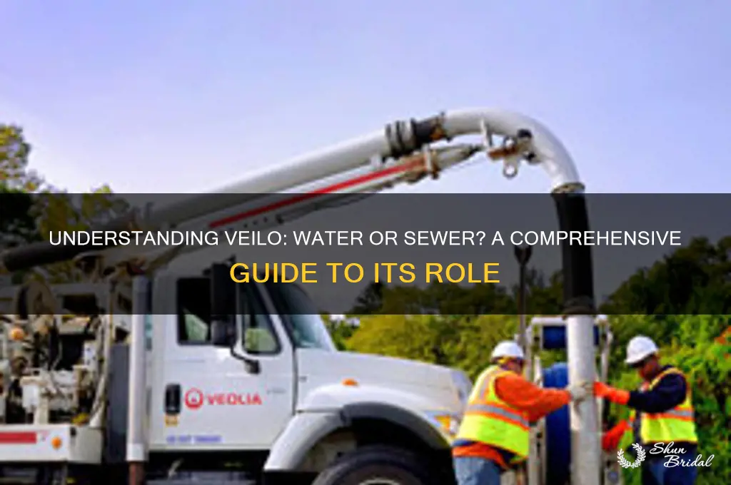 is veilo water or sewer