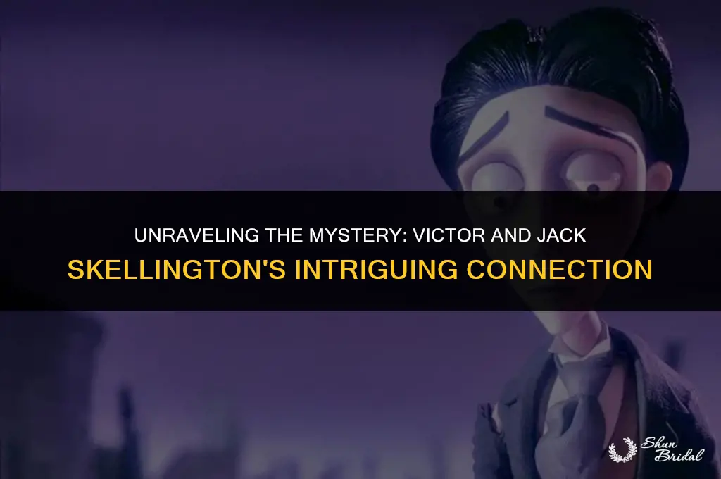 is victor from corpse bride jack skellington
