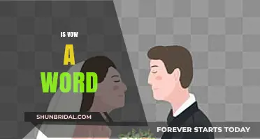 Is 'Vow' a Word? Unraveling the Mystery and Its Meaning