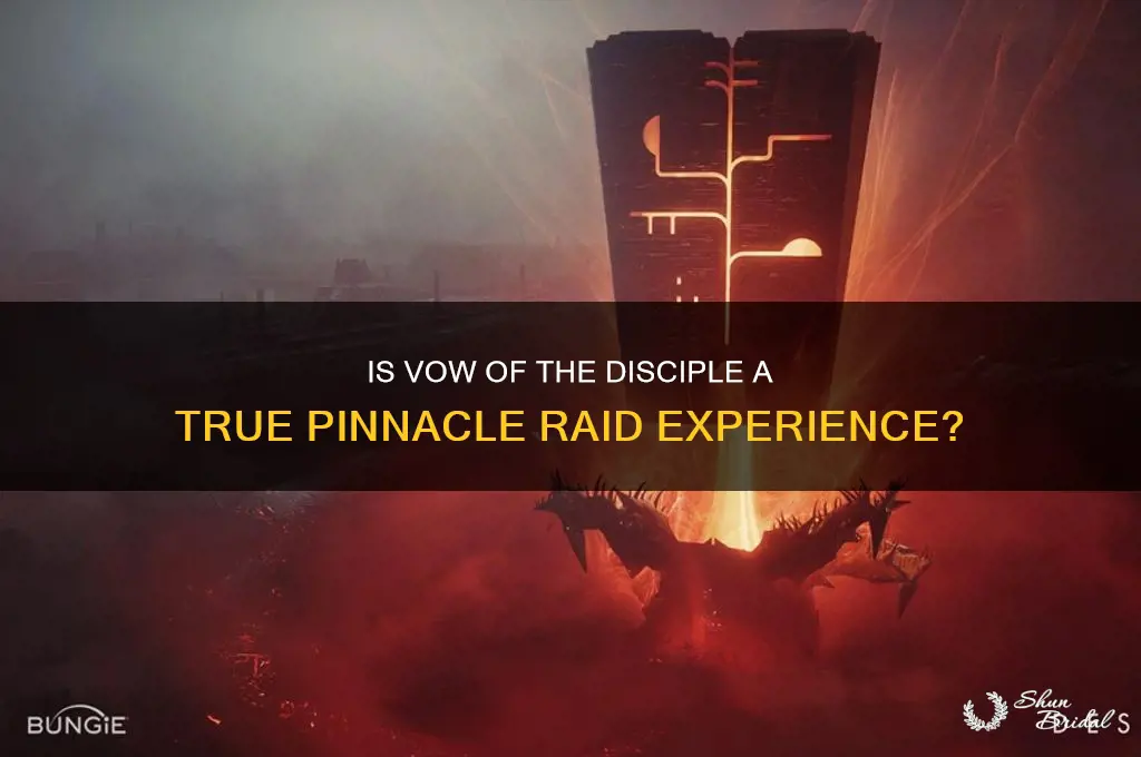 is vow of the disciple pinnacle