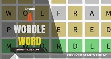 Is 'Vower' a Valid Wordle Word? Exploring the Game's Vocabulary Rules