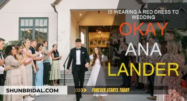 Red Dresses at Weddings: Etiquette Tips by Ana Landers