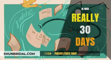 Is Wednesday Really 30 Days? Unraveling the Calendar Confusion