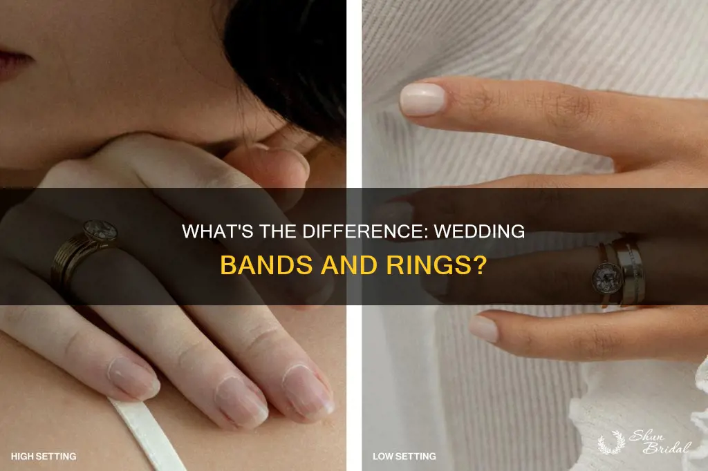is wedding band and wedding ring the same