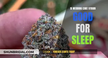 Wedding Cake Strain: Sleep Solution or Insomnia?